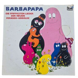 Barbapapa Vinyl Record Vintage 1974 German RARE Songs of Television Goblins